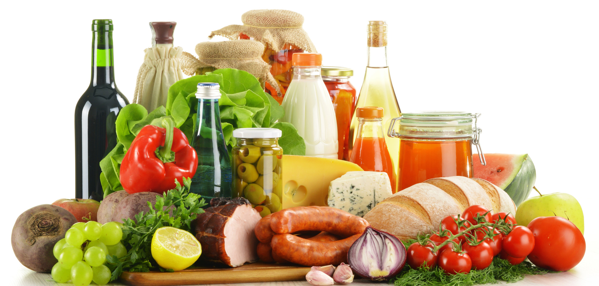 Фон продукты питания